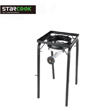 Detachable Leg Stove Heavy Duty Cast Iron Burner Gas Cooktop